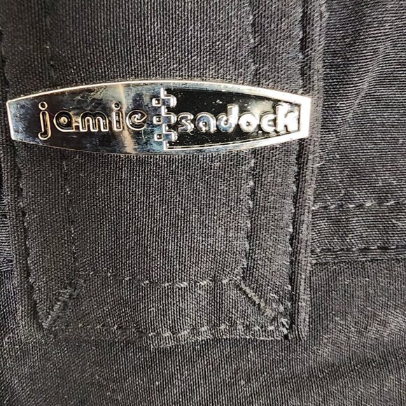 Jamie Sadock Black Ponte Knit Skort w/ Zipper Pockets - Picture 4 of 5